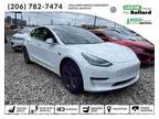 2020 Tesla Model 3 White, 36K miles