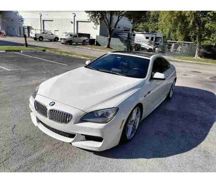 2012 BMW 6 Series for sale is a White 2012 BMW 6-Series Car for Sale in Hallandale Beach FL