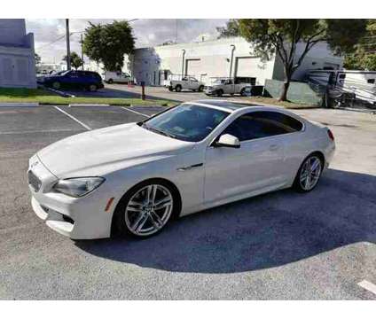 2012 BMW 6 Series for sale is a White 2012 BMW 6-Series Car for Sale in Hallandale Beach FL