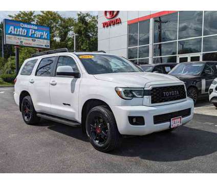 2021 Toyota Sequoia TRD Pro is a White 2021 Toyota Sequoia Car for Sale in Clarksville MD