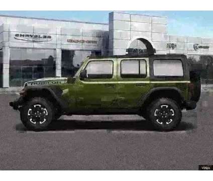 2024 Jeep Wrangler 4xe Rubicon is a Green 2024 Jeep Wrangler Car for Sale in Somerville NJ