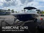Hurricane 2690 sundeck Deck Boats 2019