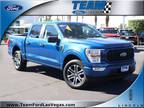 2022 Ford F-150 Blue, 14K miles