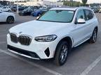 2022 BMW X3 White, 22K miles