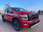 2024 Nissan Titan Red, 10 miles