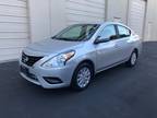 2017 Nissan Versa 1 6 SV Sedan Silver,