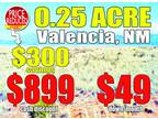 0.25 Acres for Sale in Los Lunas, NM