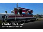 Grand Isle 32 Food Service Restaurant Tritoon Boats 2015