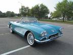 1958 Chevrolet Corvette Turquoise on Charcoal