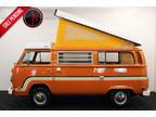 1975 Volkswagen Bay Window Bus Restored Westfalia Camper 2.0 Liter Engine -