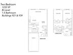 Brecken Place Townhomes - Two Bedroom - Lower Bedrooms