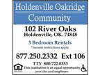 3 Bedroom 2 Bath In Holdenville OK 74848