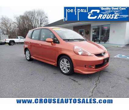 Used 2007 HONDA Fit For Sale is a Orange 2007 Honda Fit Car for Sale in Columbia PA