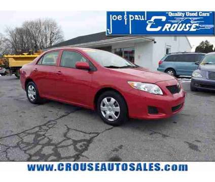 Used 2009 TOYOTA Corolla For Sale is a Red 2009 Toyota Corolla Car for Sale in Columbia PA