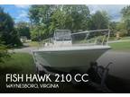 21 foot Fish Hawk 210 Cc