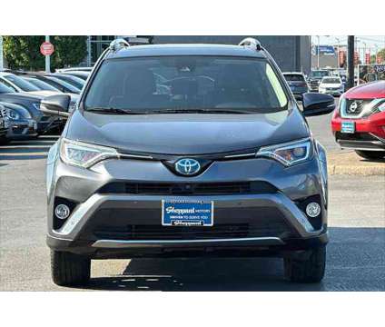 2017 Toyota RAV4 Hybrid Limited is a Grey 2017 Toyota RAV4 Hybrid Limited Hybrid in Eugene OR