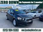 2015 Chevrolet Sonic Gray, 68K miles