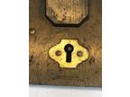 Eagle Lock Co. Terryville CT. Steamer Trunk Brass Lock Vintage Antique No Key