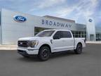 2023 Ford F-150 White, 15 miles