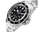 Rolex Submariner Vintage Black Mark V Dial Steel Mens Watch 1680