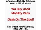 We Buy Used Wheelchair Mobility Vans Cash on the Spot