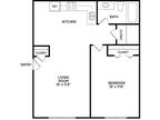 North Pointe Apartments - 1 Bedroom, 1 Bathroom