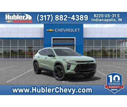 2024NewChevroletNewTraxNewFWD 4dr is a Green 2024 Chevrolet Trax Car for Sale in Indianapolis IN