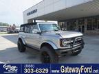 2023 Ford Bronco Silver, 99 miles