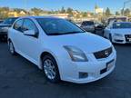 2010 Nissan Sentra SR 2 0 Sedan White, Low Miles