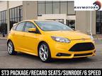 2013 Ford Focus Yellow, 87K miles