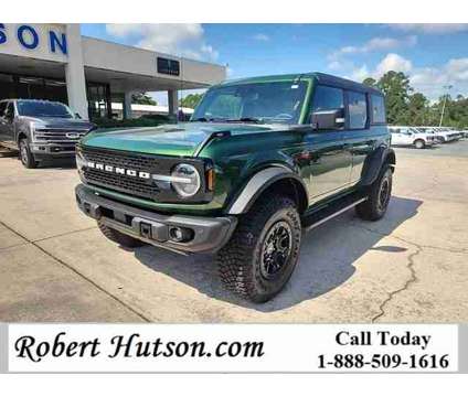 2023 Ford Bronco Wildtrak is a Green 2023 Ford Bronco Car for Sale in Moultrie GA