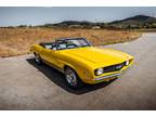 1969 Chevrolet Camaro Yellow 350 Convertible