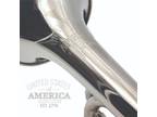 CUSTOM ENGRAVED "Land of the free" Regiment Bugle-NICKEL-Key of G/F w/Case & MPC