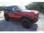 2023 Ford Bronco Red, 12 miles