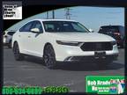 2023 Honda Accord Hybrid White, 76 miles