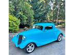 1934 Ford 3 window Coupe 1934 FORD 3 window fiberglass Coupe HOT ROD Titled as