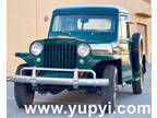 1949 Jeep CJ Willy’s Overland Pickup Green 4WD Manual