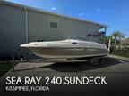 2008 Sea Ray 240 Sundeck Boat for Sale