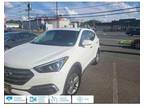 2018 Hyundai Santa Fe Sport White, 78K miles