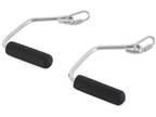 Total Gym 17500 Open Ended Chrome Handles for Total Gym Home Workout Machines