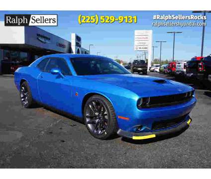 2023NewDodgeNewChallengerNewRWD is a Blue 2023 Dodge Challenger R/T Scat Pack Car for Sale in Gonzales LA