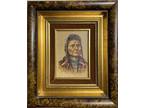 Chief Joseph Painting By Artist John Steele