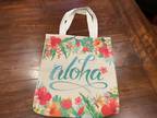 Aloha Canvas Bag Never Used W/ Zipper Top