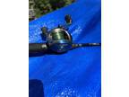 Jawbone Fishing Rod And Reel Bait Caster Combo. Rod 6.6. Used 3 Times!