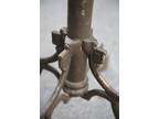 Antique Arts & Crafts Cast Iron Hall Tree Coat Rack Clothing Rack Stand Hooks