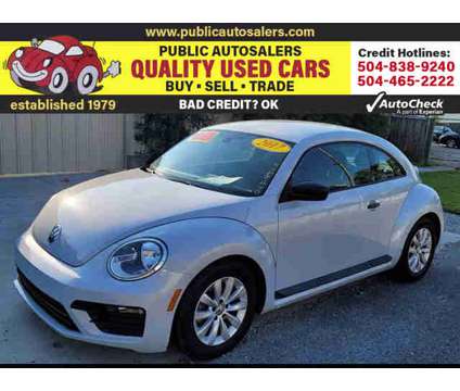 2017 Volkswagen Beetle for sale is a Blue 2017 Volkswagen Beetle 2.5 Trim Car for Sale in Kenner LA