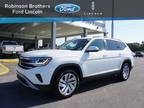 2021 Volkswagen Atlas White, 23K miles