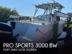 2005 Pro Sports 3000 BW Boat for Sale