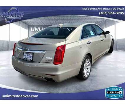 2015 Cadillac CTS for sale is a Tan 2015 Cadillac CTS Car for Sale in Denver CO