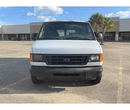 2003 Ford E150 Super Duty Cargo for sale is a White 2003 Ford E150 Car for Sale in Houston TX